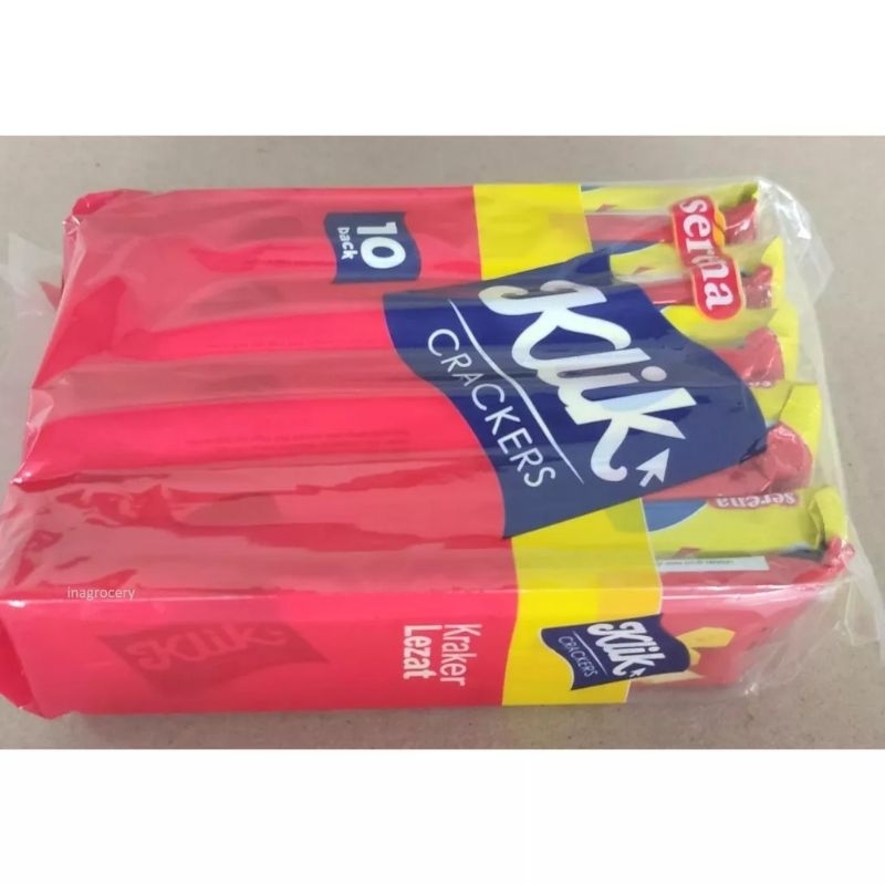 

Serena Klik Crakers 24 gram (1 Pack isi 10 Pcs)