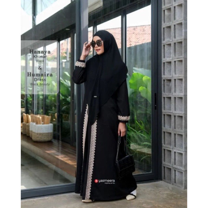 HANAYA SYARI PLUS KHIMAR CERUTY 2 LAYER UKURAN M - L - XL - XXL - XXXL - 4XL GAMIS SYARI BUSUI POLOS DRESS SET MURAH KEKINIAN TERMURAH BERKUALITAS DRESS BUSUI DRESS TERBARU GAMIS SET KHIMAR 2 LAYER GAMIS PESTA FASHION MUSLIM KONDANGAN SERAGAMAN HAJI UMROH