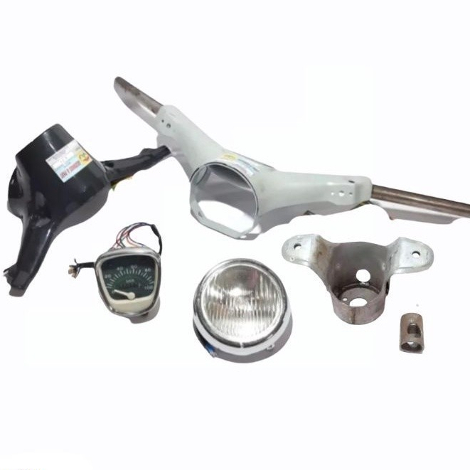 KEPALA C70 BATOK C70 SET LAMPU DAN SPIDO ATAS BAWAH Stang Atas C70 SL set batok bawah tebal-Batok St