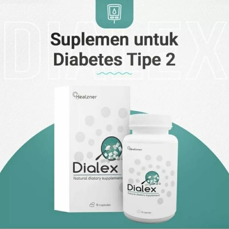 Dialex Obat Diabetes Manjur Ampuh Asli DIALEX ORIGINAL