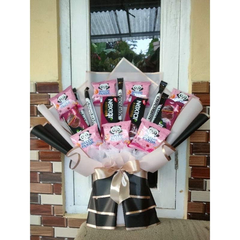 

[COD]Buket Snack BLACK PINK(Bisa bayar ditempat)