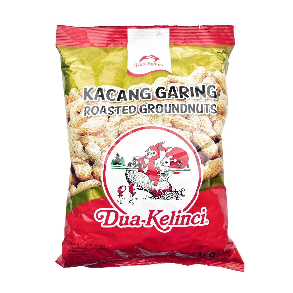 

KACANG TANAH DUA KELINCI KACANG GARING 370 GR GROUNDNUTS