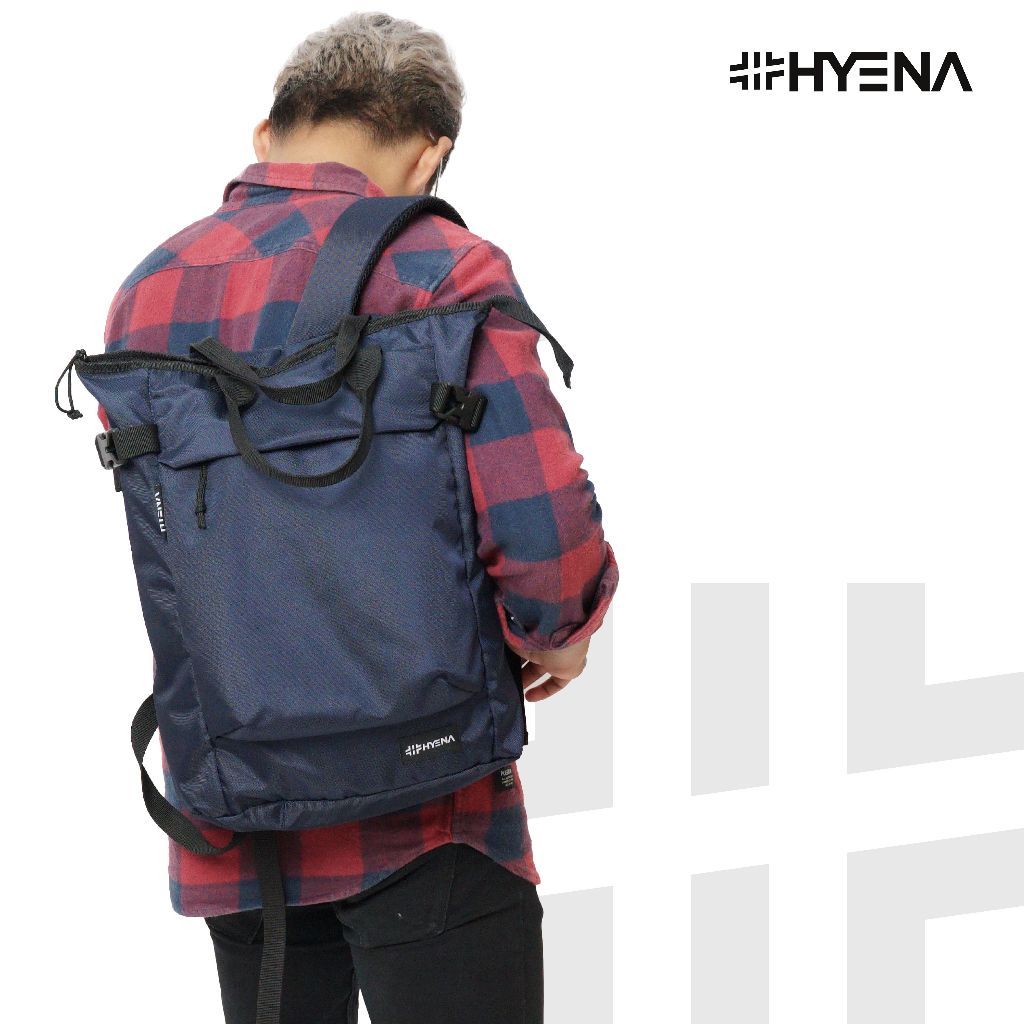 HYENA [ZL32] - TAS RANSEL TOTE BAG 2 IN 1 MULTIFUNGSI “NOBU 2.0” SERIES