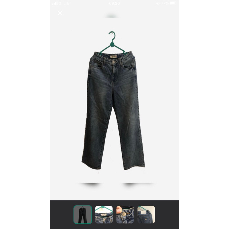 Guess Original Straight Wide Jeans