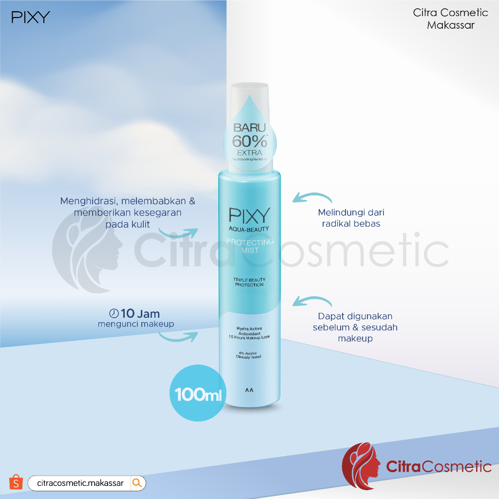 Pixy Skincare Aqua Beauty Protecting Mist 100 Ml