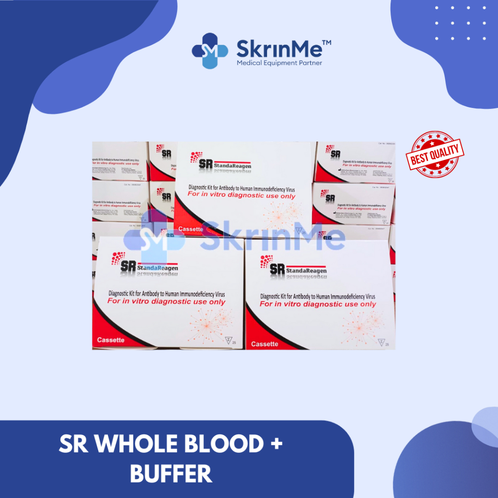 SR Whole Blood + Buffer (Isi 25) / Test HIV / StandaReagen - ORIGINAL