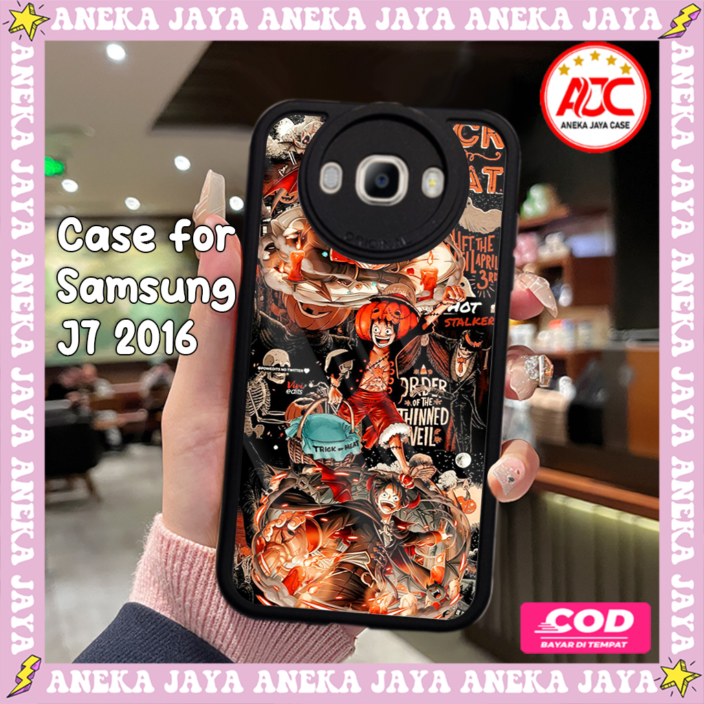 Casing Hp Samsung J7 2016 Case Motif ANIME LUFY Casing Terbaru Case Karakter Lucu Casing Lucu Case A