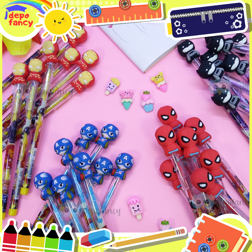 

PENSIL TUSUK NO. 010 / PENSIL ISI / PENSIL TULIS 2B 0.5 MM 010 No. 006 BT-B03 No. 018 (HARGA UNTUK 3 BUAH)