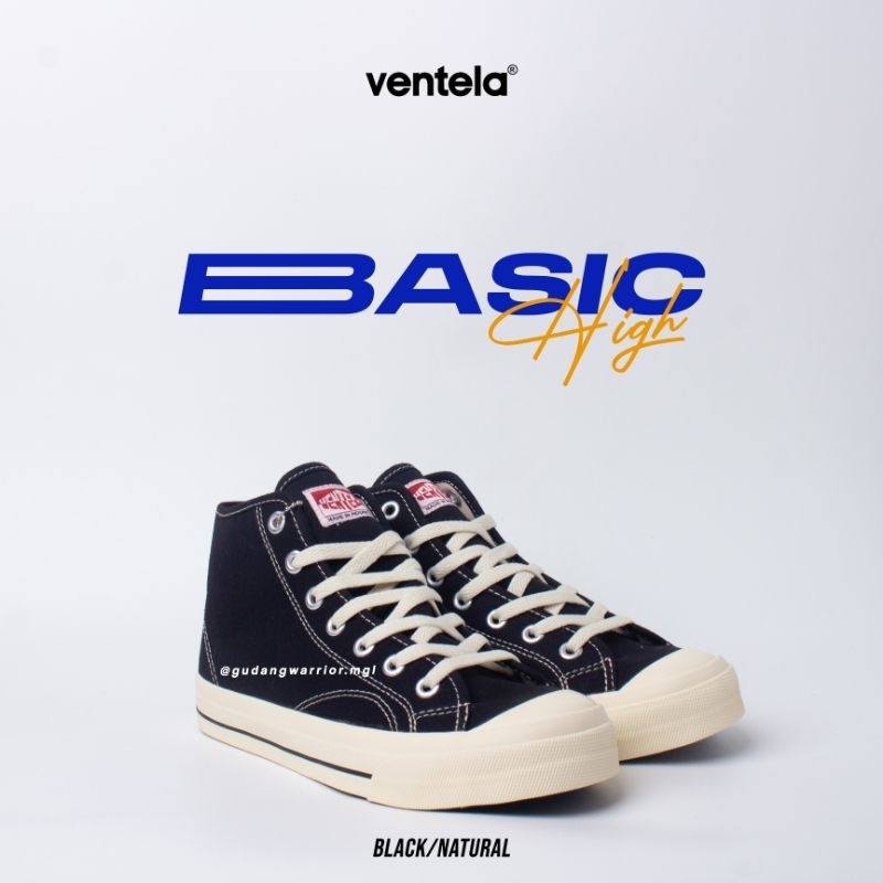 Ventela Basic High Black/Natural