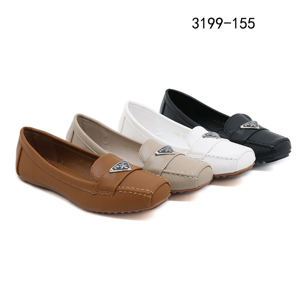 PR 3199-155 Leather Flat Shoes