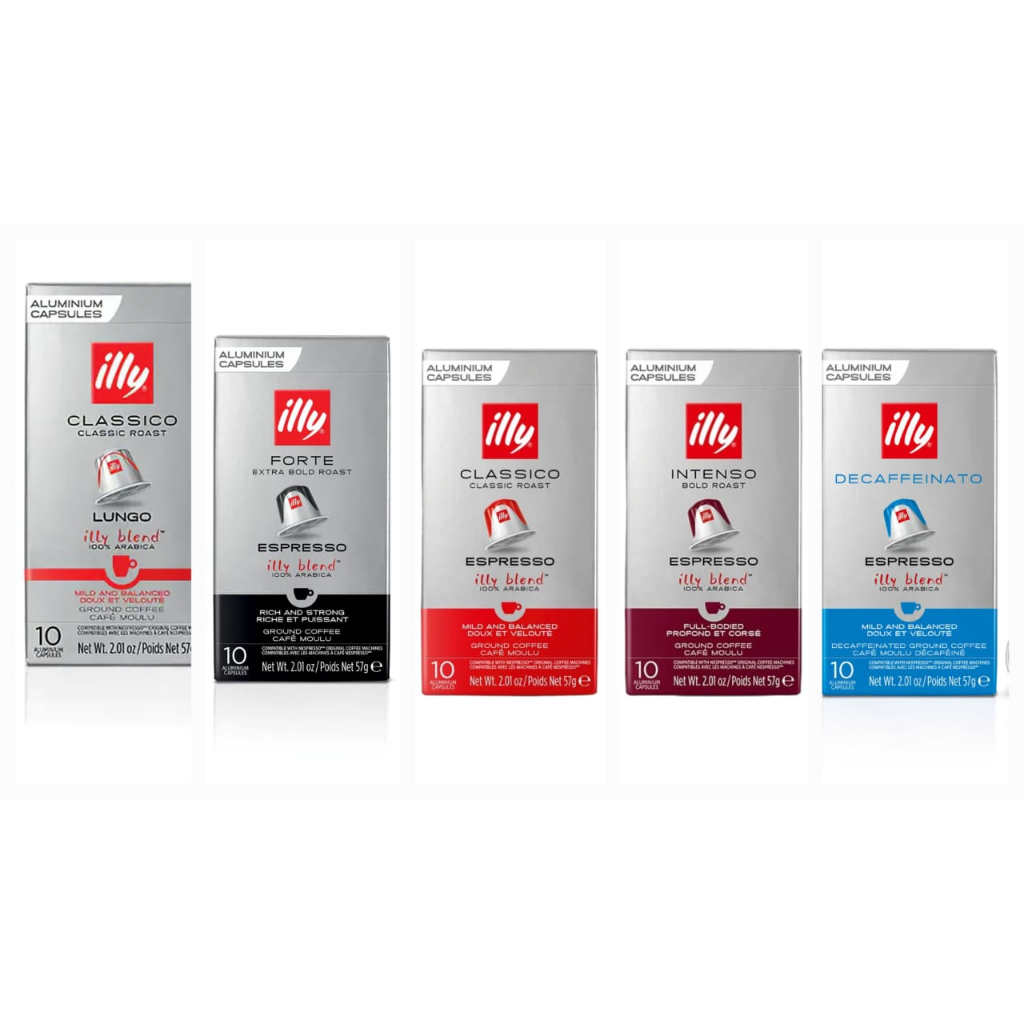 

Illy Alumunium Coffe Capsules