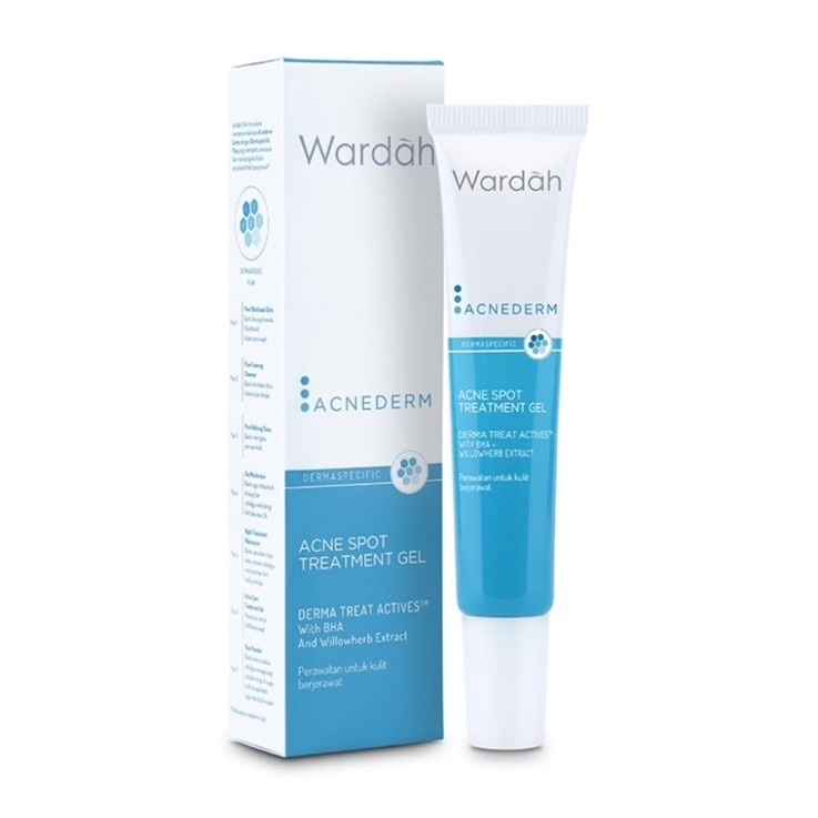 WARDAH Acnederm Acne Spot Treatment Gel 15ml / Cream Totol Salep Jerawat