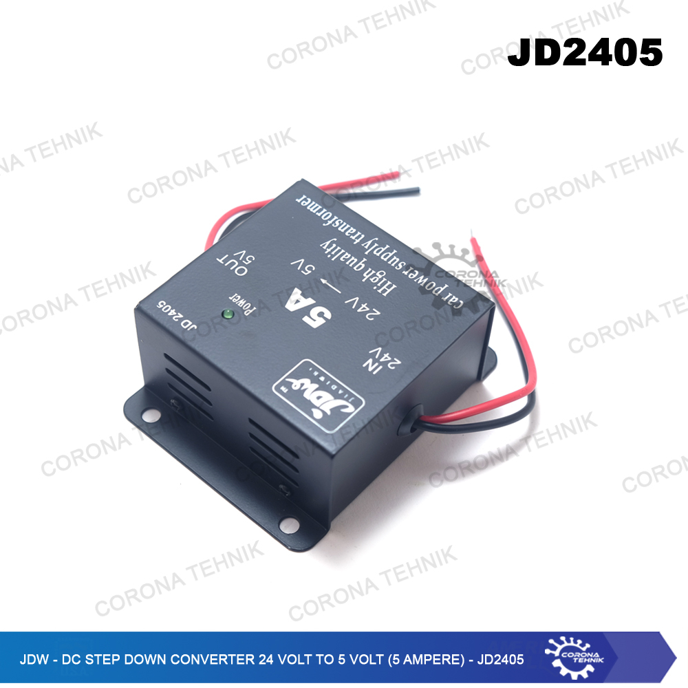 JD2405 - JDW - DC Step Down Converter 24 Volt To 5 Volt (5 Ampere)