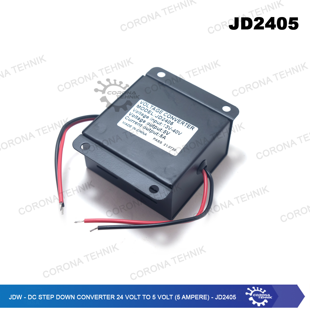 JD2405 - JDW - DC Step Down Converter 24 Volt To 5 Volt (5 Ampere)