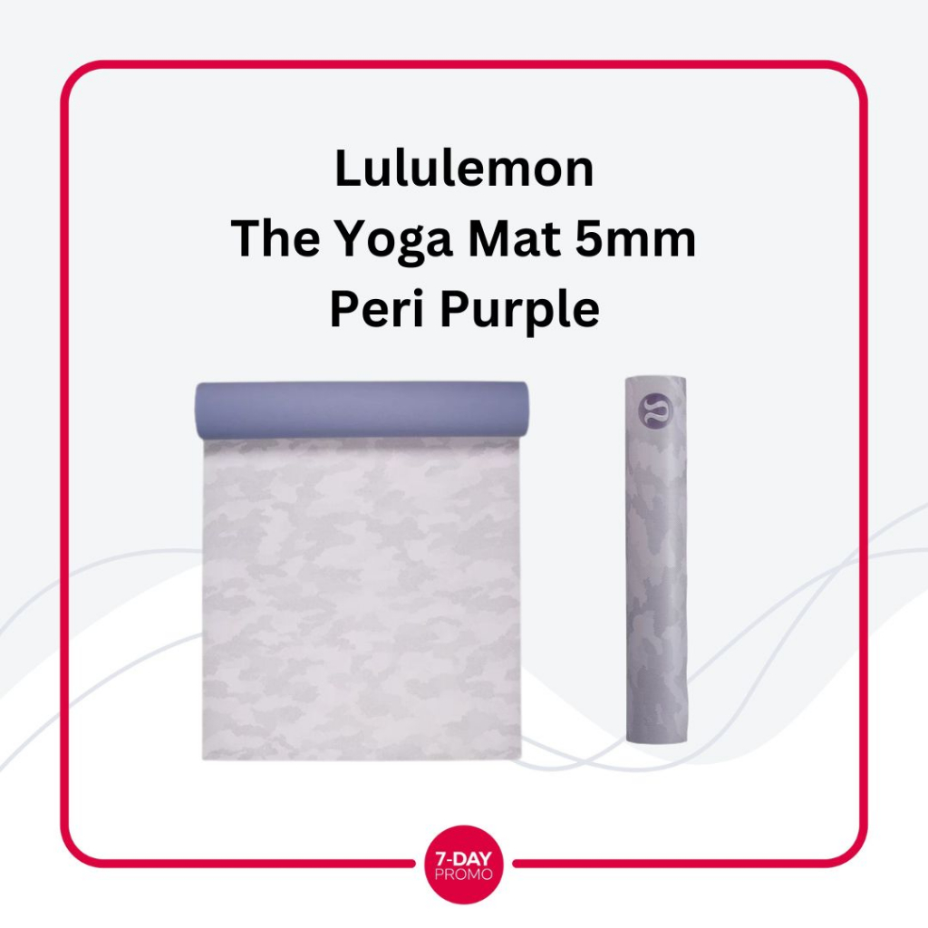 Lululemon The Yoga Mat 5mm Variegated Camo Peri Purple