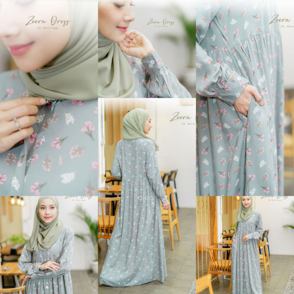 Zeera Dress by Olea / dress mom couple dengan anak