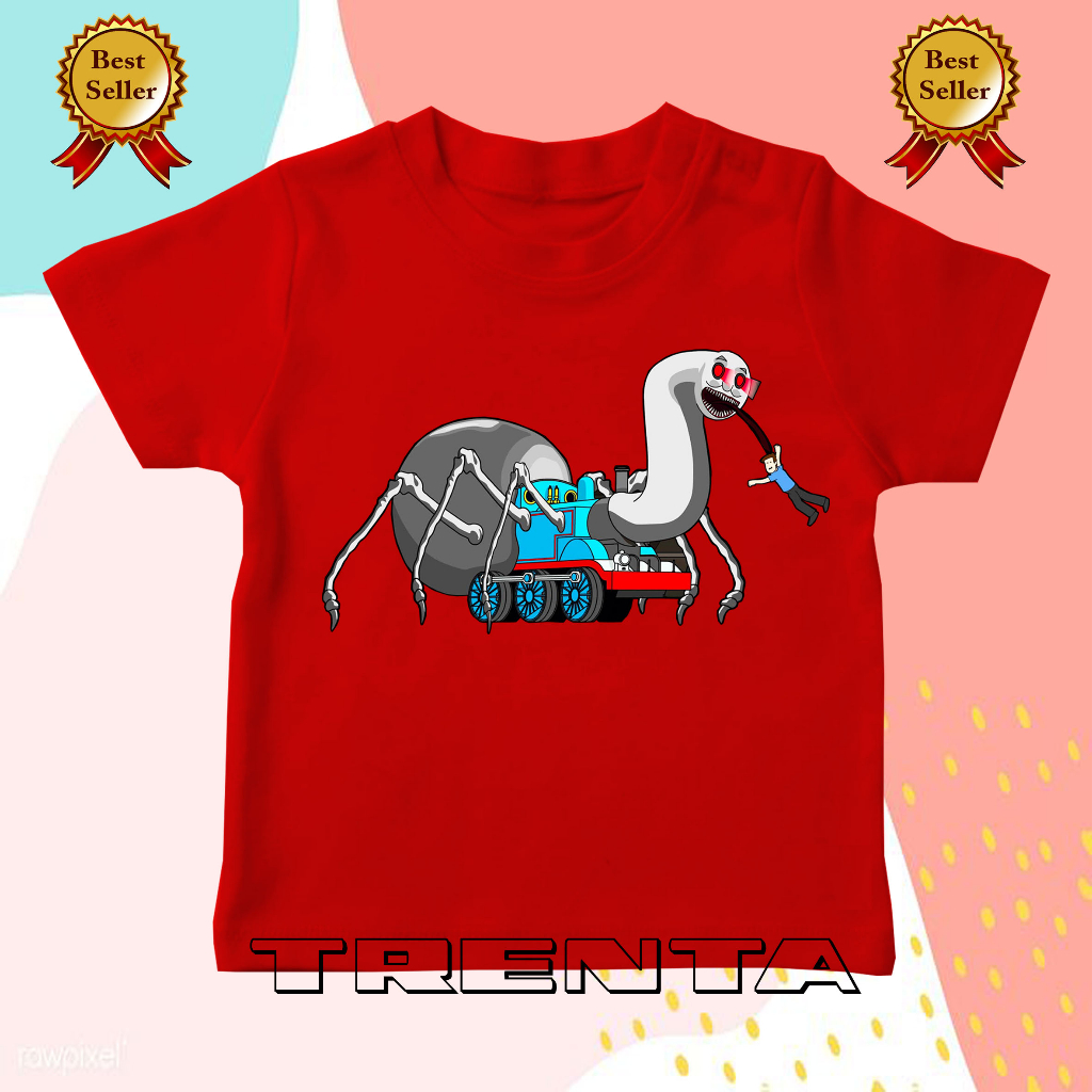 BAJU ATASAN KAOS ANAK THOMAS EXE SPIDER