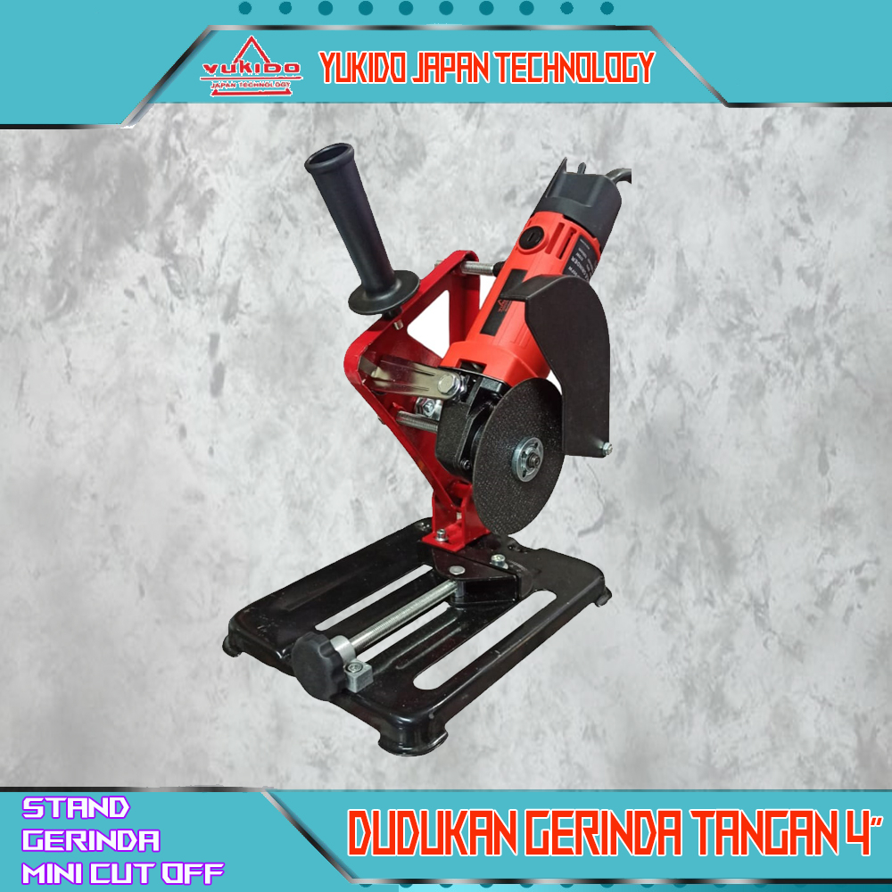 YUKIDO stand drill stan bor dudukan mesin bor tangan penyanggah mesin bor / Dudukan Mesin Bor Standing Pegangan Bor Listrik Drill stand Dudukan Mesin Bor Tangan Menjadi Bor duduk drill stand bor UNIVERSAL