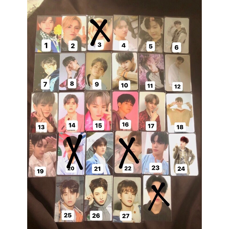 PHOTOCARD TREASURE YOSHI DOYOUNG HARUTO JAEHYUK JEONGWOO kempi, pout, bunga, deco kit OFFICIAL