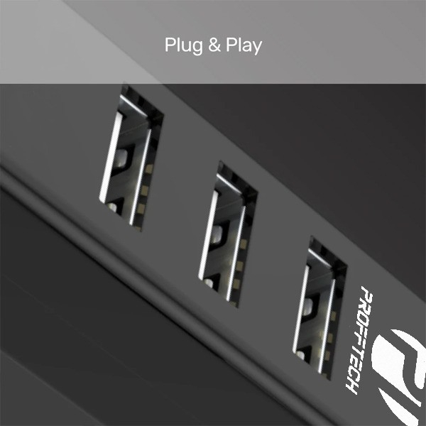 Usb Hub 4 PORT. Usb 2.0 ProffTech. Original