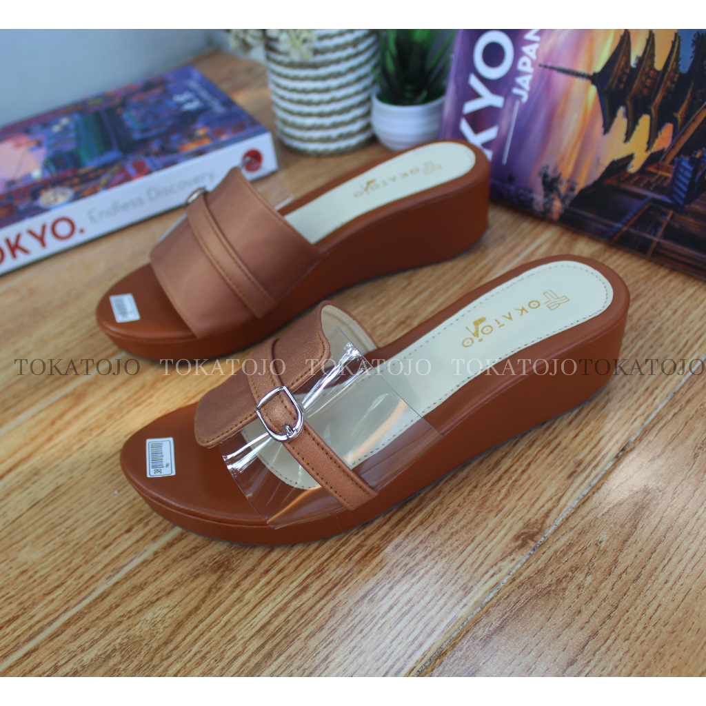 Sandal wedges wanita cassual korea terbaru/sandal wanita terbaru 2023/sandal wanita 5 cm terbaru/sandal wedges wanita pesta terbaru/sandal wanita simple modis/sandal wedges wanita kekinan