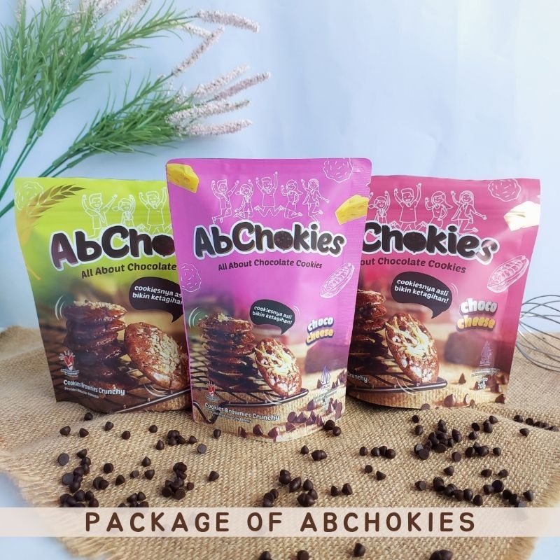 

ABchokies choco oatmeal 70g | cookies cokelat | kue kering coklat | brownies cookies