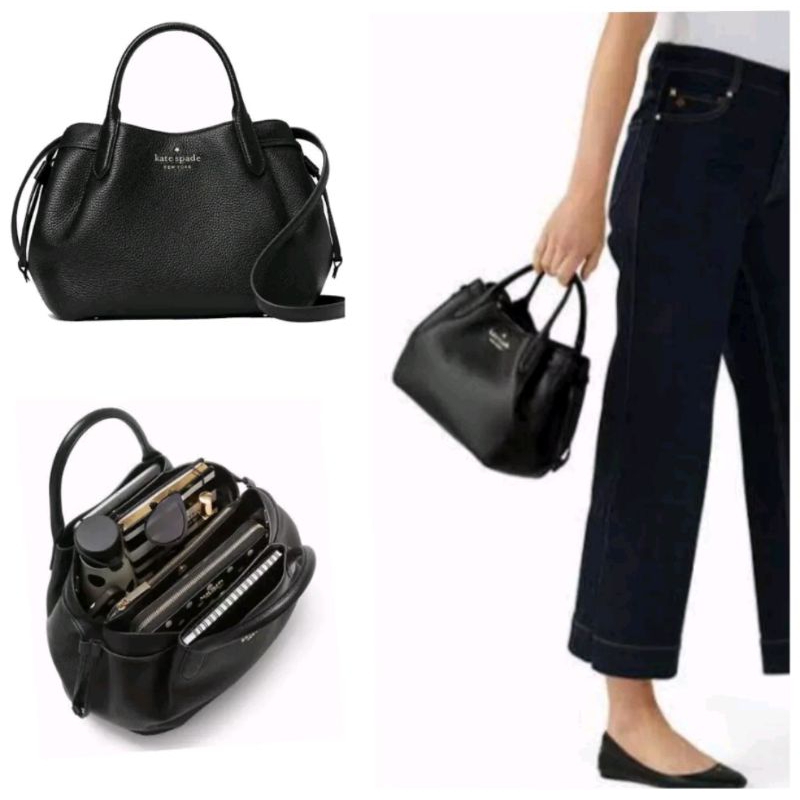 ks dumpling small black bag