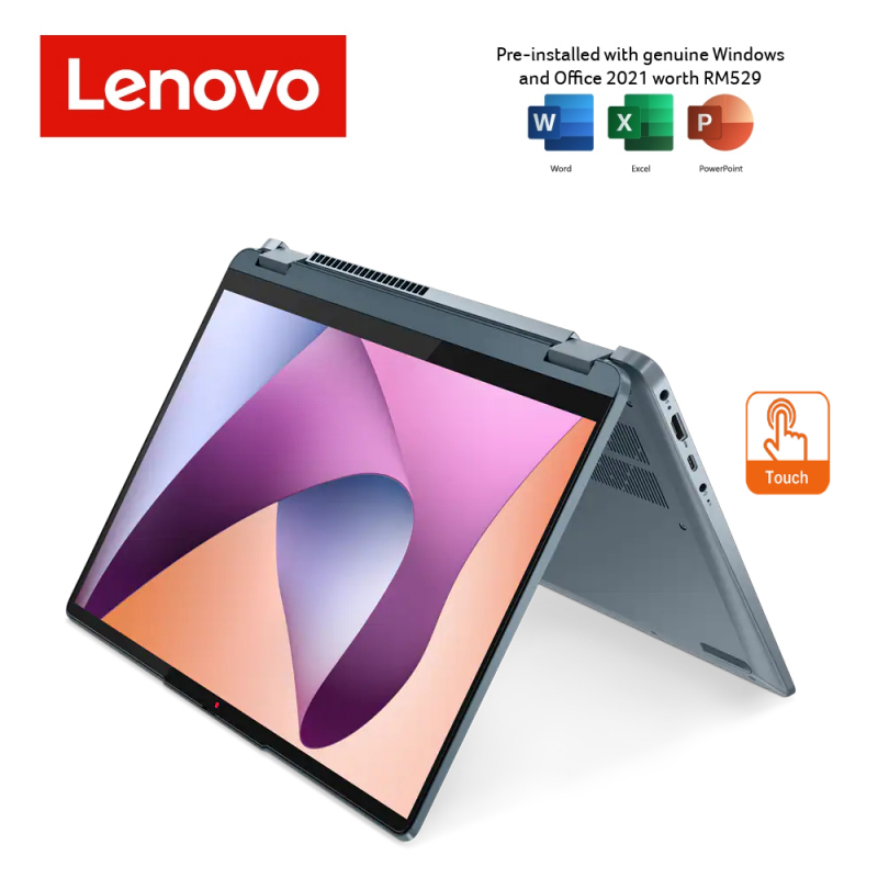 Lenovo Flex 5 14IRU8 3LID i7-1355U 16GB 512GB SSD WUXGA Touch W11+OHS