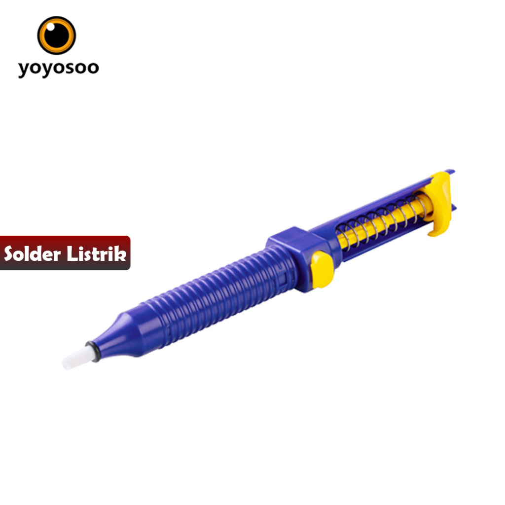 ALAT PAKET SOLDER LISTRIK / PENYEDOT TIMAH,HOLDER,SPON &amp; TIMAH KAWAT - YOYOSOO