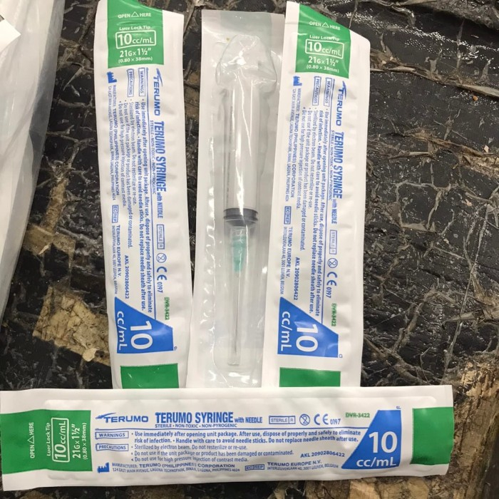 Terumo Spuit 10 cc / Terumo Spuit 10 ml / Disposable Syringe Terumo
