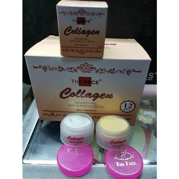 `ღ´ PHINKL `ღ´  THE Face Collagen Cream dan Sabun skincare BPOM