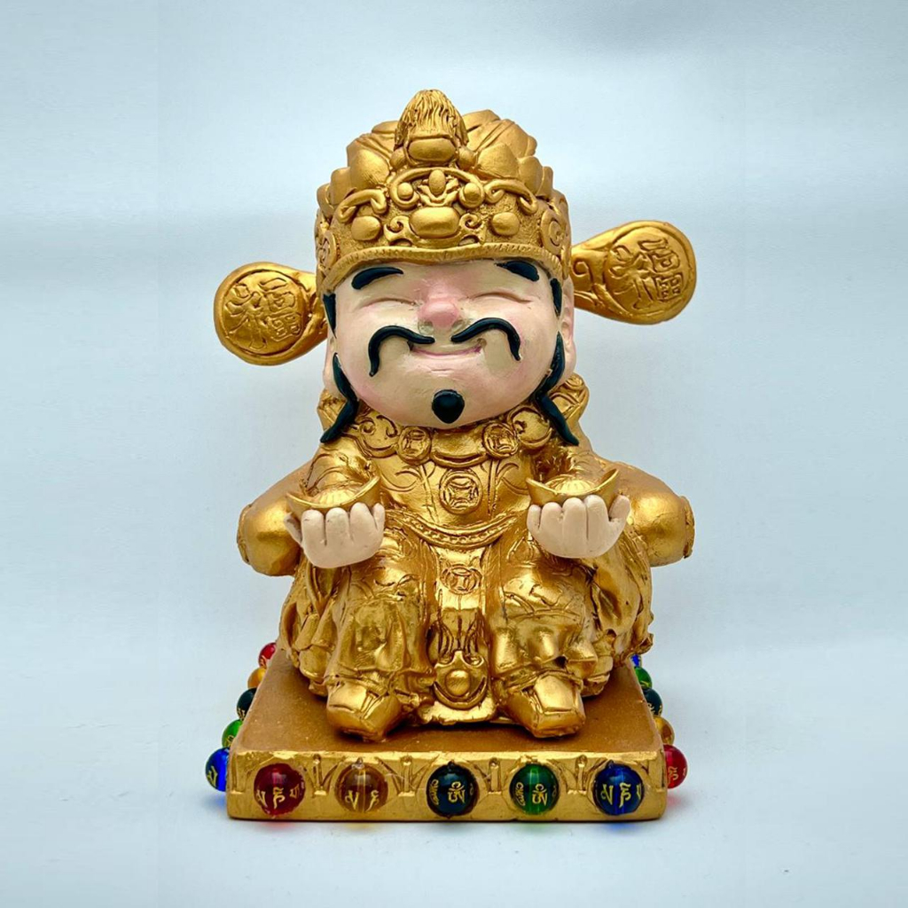 Patung Dewa Rejaki Cai Sen fengshui Pembawa Keberuntungan (LIMITED EDITION)