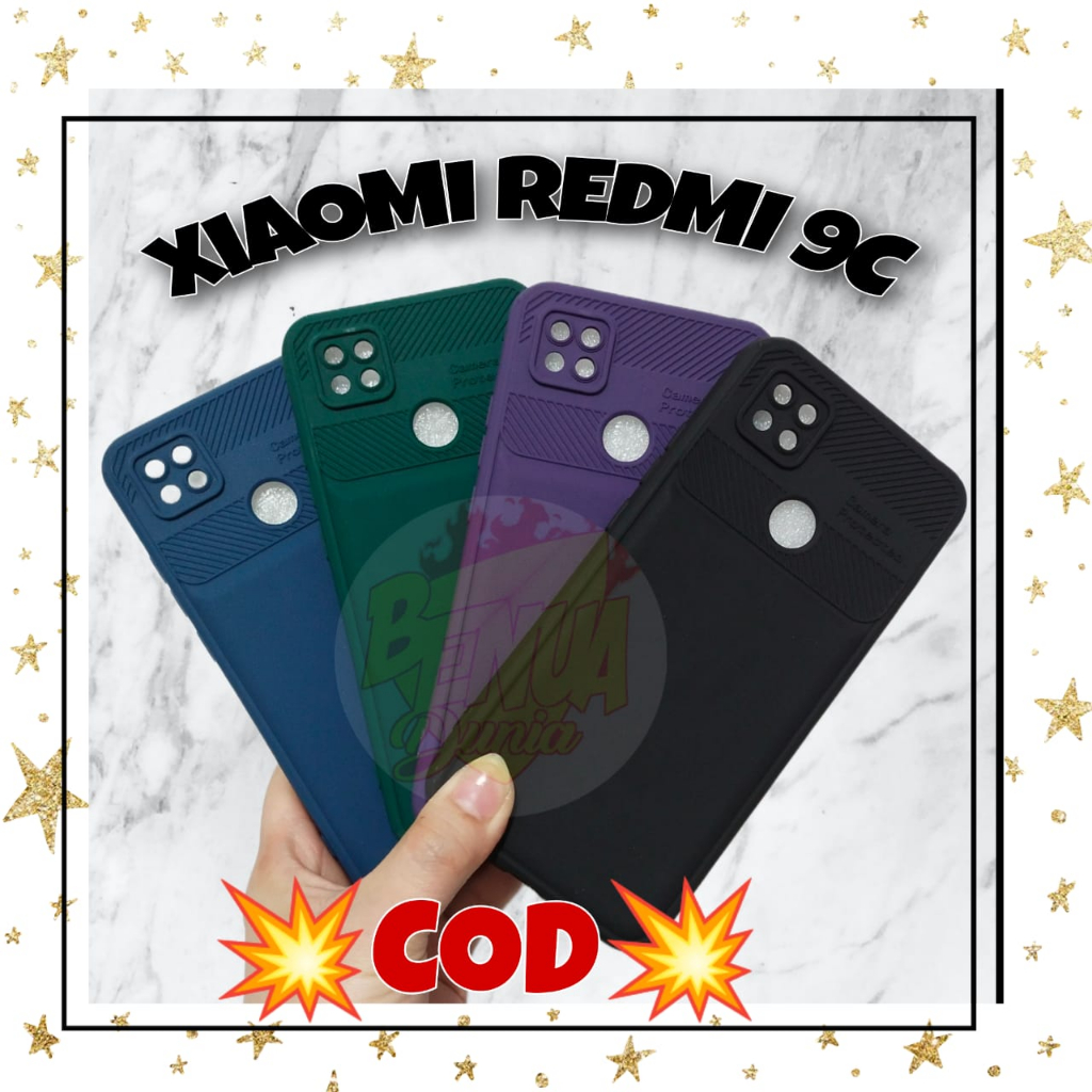 SOFTCASE XIAOMI REDMI A1 2022 REDMI A2 2023 REDMI 9 REDMI 9C CASE || PROTECTED PELINDUNG NEW KAMERA - BD