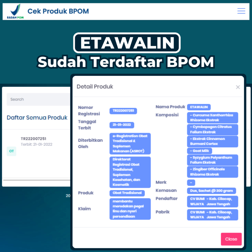 [COD] ETAWALIN ORIGINAL Susu Kambing Etawa Murni Bantu Atasi Osteoporosis Tingkatkan Kepadatan Tulang Sendi Anti Asam Urat