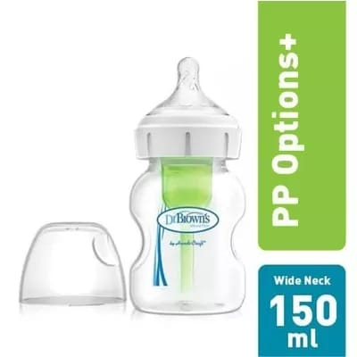 Dr. Brown'S Options+ Wide Neck Bottle 150Ml-WB51600