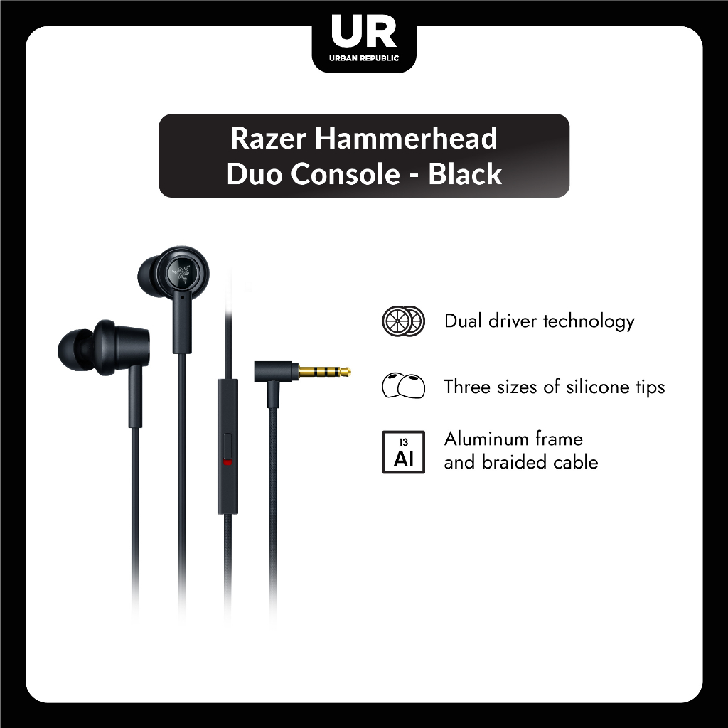 Razer Hammerhead Duo Console - Black