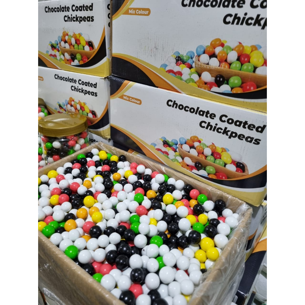 COKLAT Isi KACANG ARAB// Chocolate Coated Chickpeas