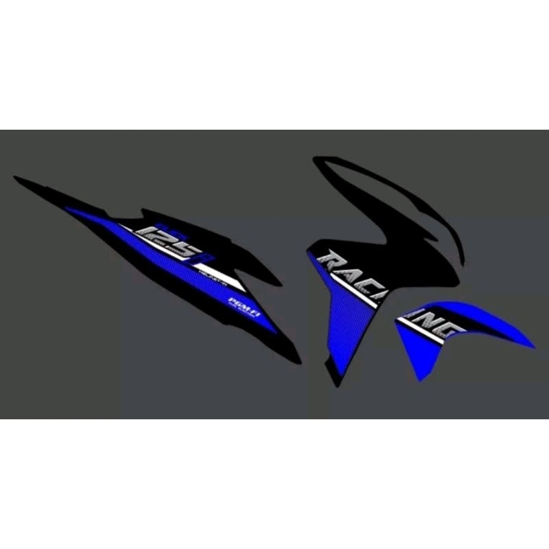 STRIPING STICKER TRANSPARAN VARIO OLD BOHLAM 125 RACING