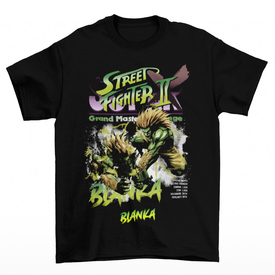 Tomoinc T-Shirt Kaos Street Fighter - Blanka