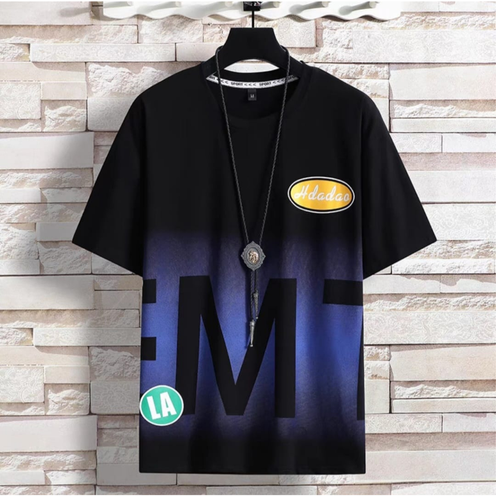 BAJU EMT HEN PRIA TERBARU-BAJU COWOK KEREN LENGAN PENDEK MASA KINI DAN TERLARIS