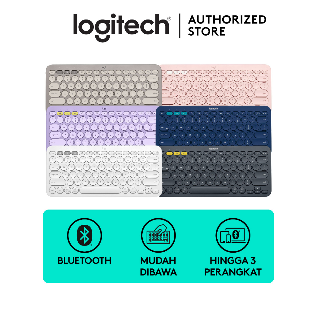 Logitech K380 Keyboard Wireless Bluetooth Multi-Device