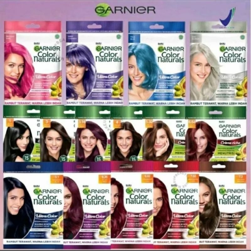 GARNIER Colour Natural | Express Cream Ultra Colour 20gr - Pewarna Rambut