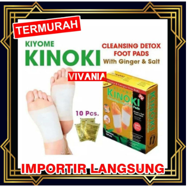 KOYO KAKI KINOKI GOLD DETOX FOOT PATCH PADS KOYO PENYERAP RACUN