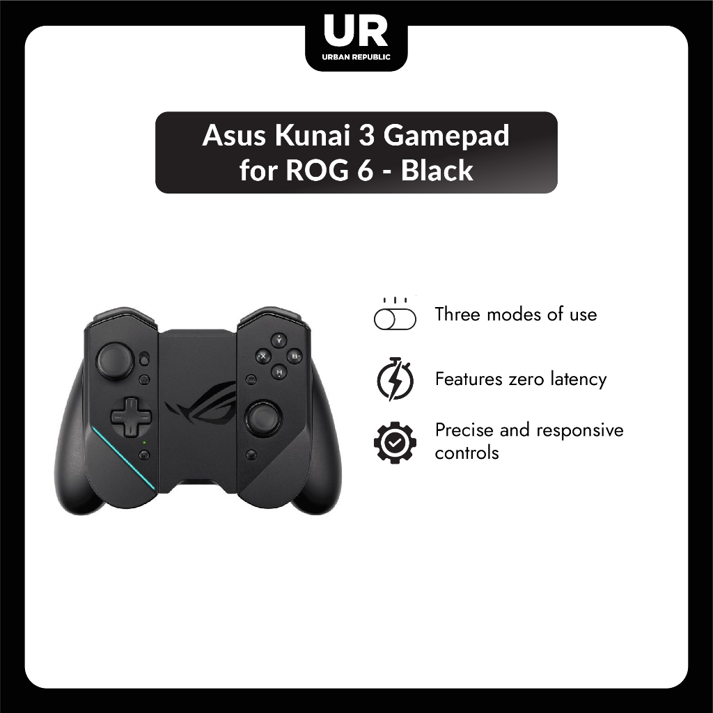 Asus Kunai 3 Gamepad for ROG 6 - Black