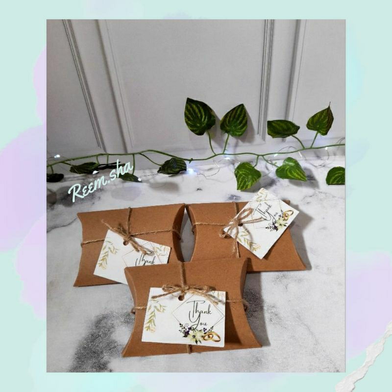 Souvenir Soap Bar Kemas Box Rustic