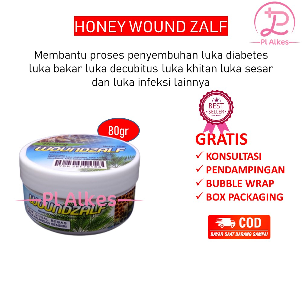 Salep Luka Honey wound zalf 80gr