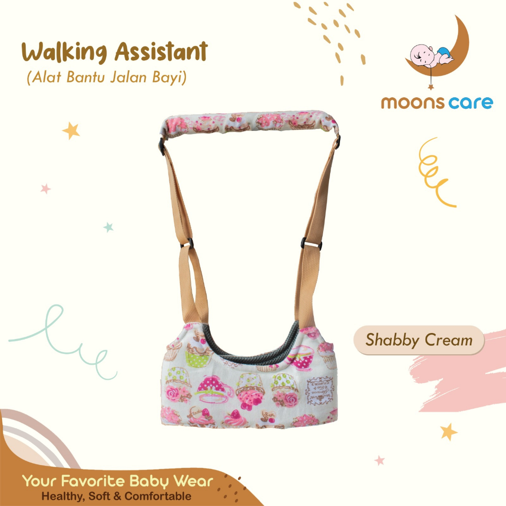 Walking Assistant Moons Care (Alat Bantu Jalan Bayi) - NEW! Alat bantu jalan Sabuk Pengaman untuk Belajar Jalan