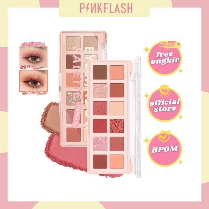 PINKFLASH PRO TOUCH EYESHADOW PALETTE/ EYESHADOW PINKFLASH