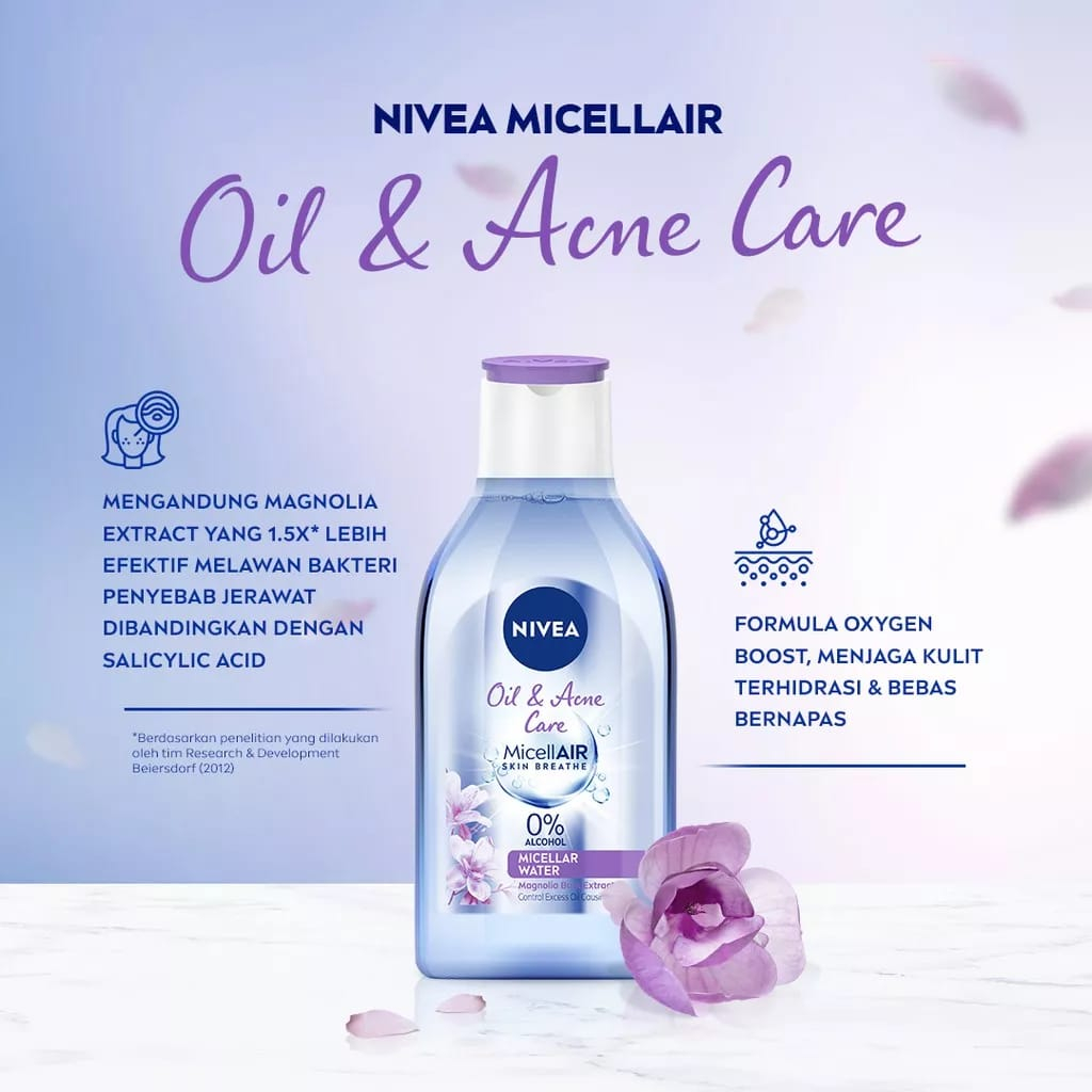 Nivea Micellar Skin Breathe Oil &amp; Acne Care 400ml
