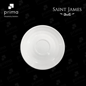 St James Concentric Breakfast Cup Saucer | Tatakan Cangkir 7.6x2.3 cm